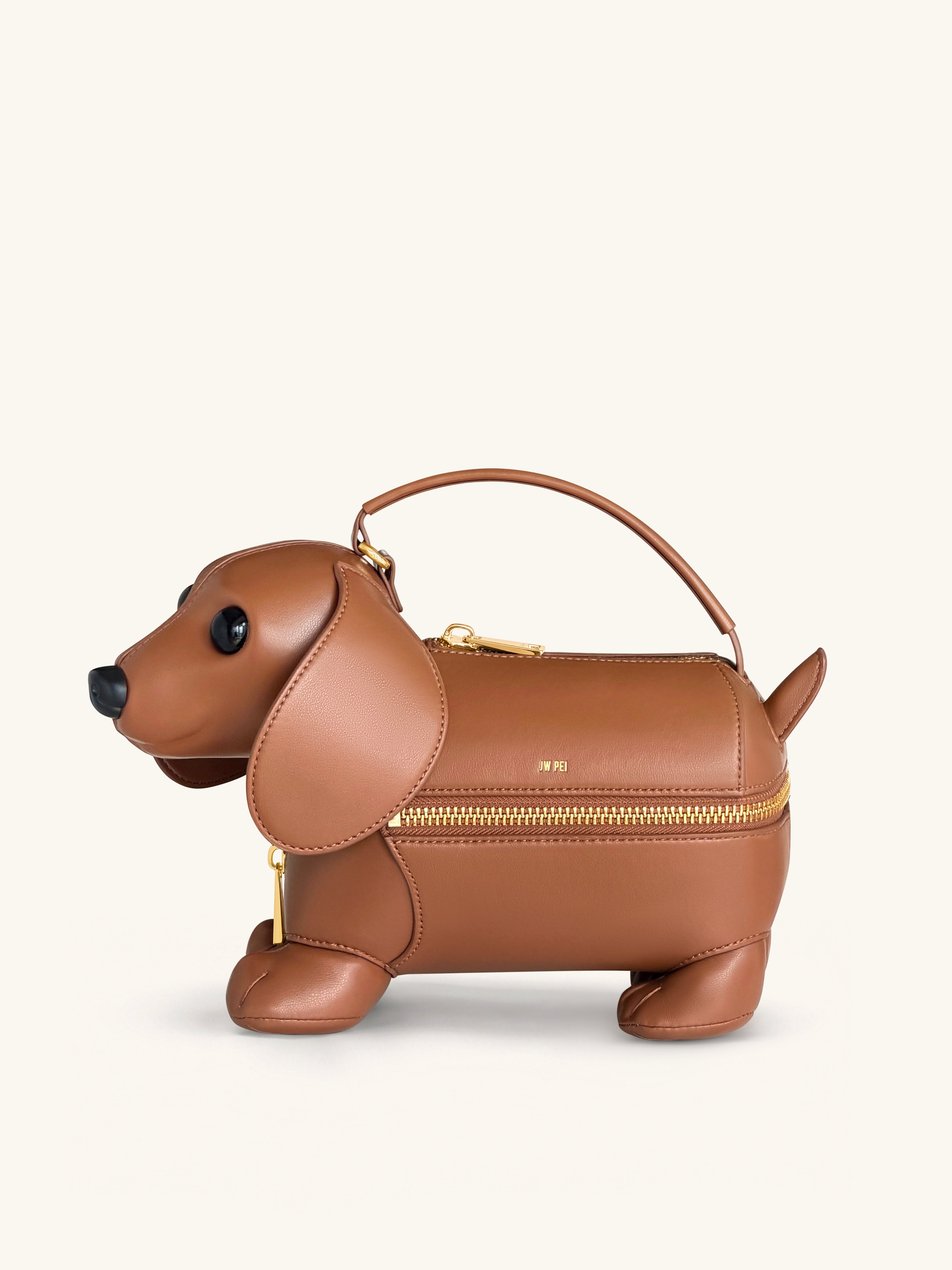 Emilia Sac en forme de chien - Marron