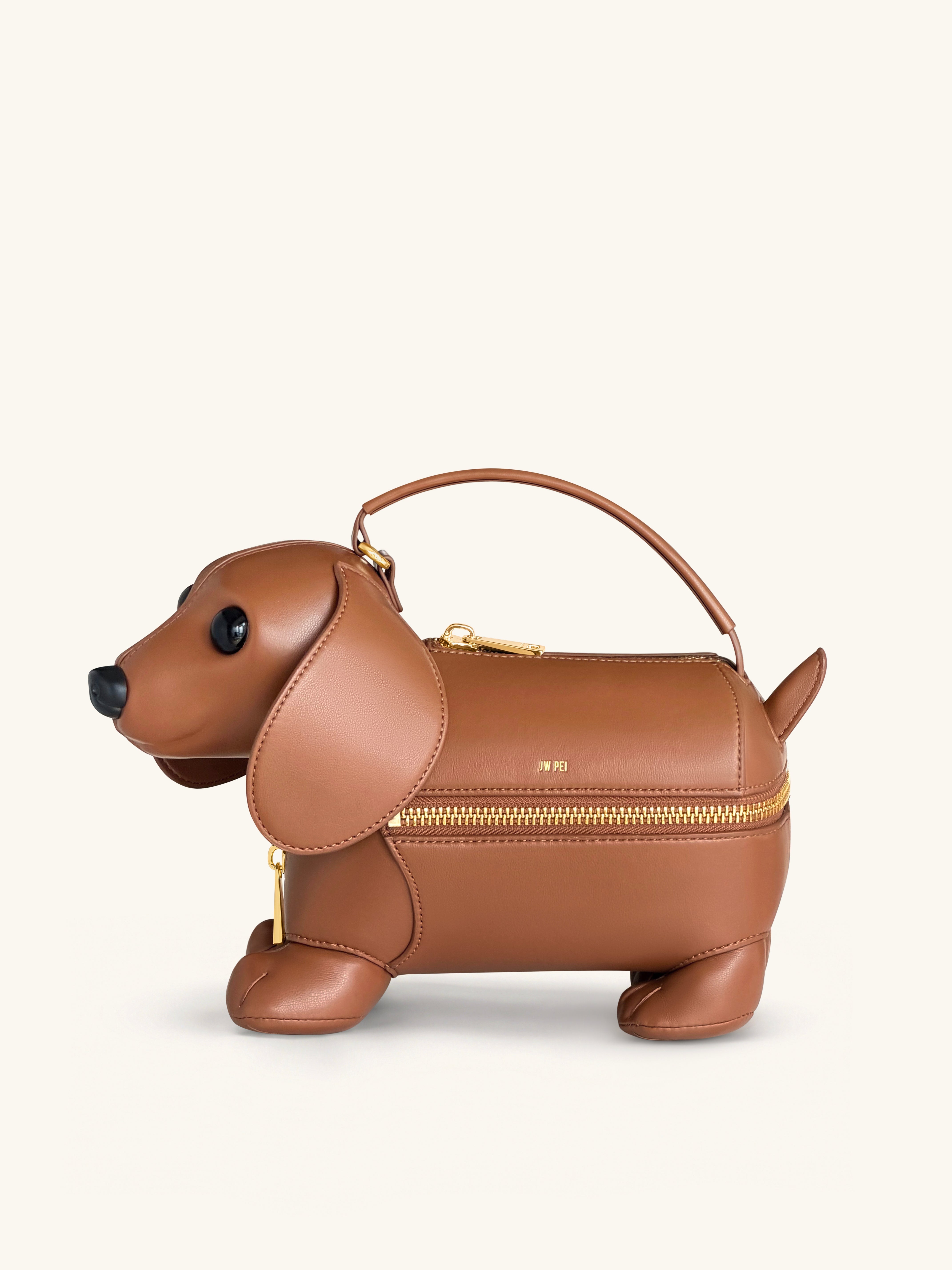 Emilia Sac en forme de chien - Marron