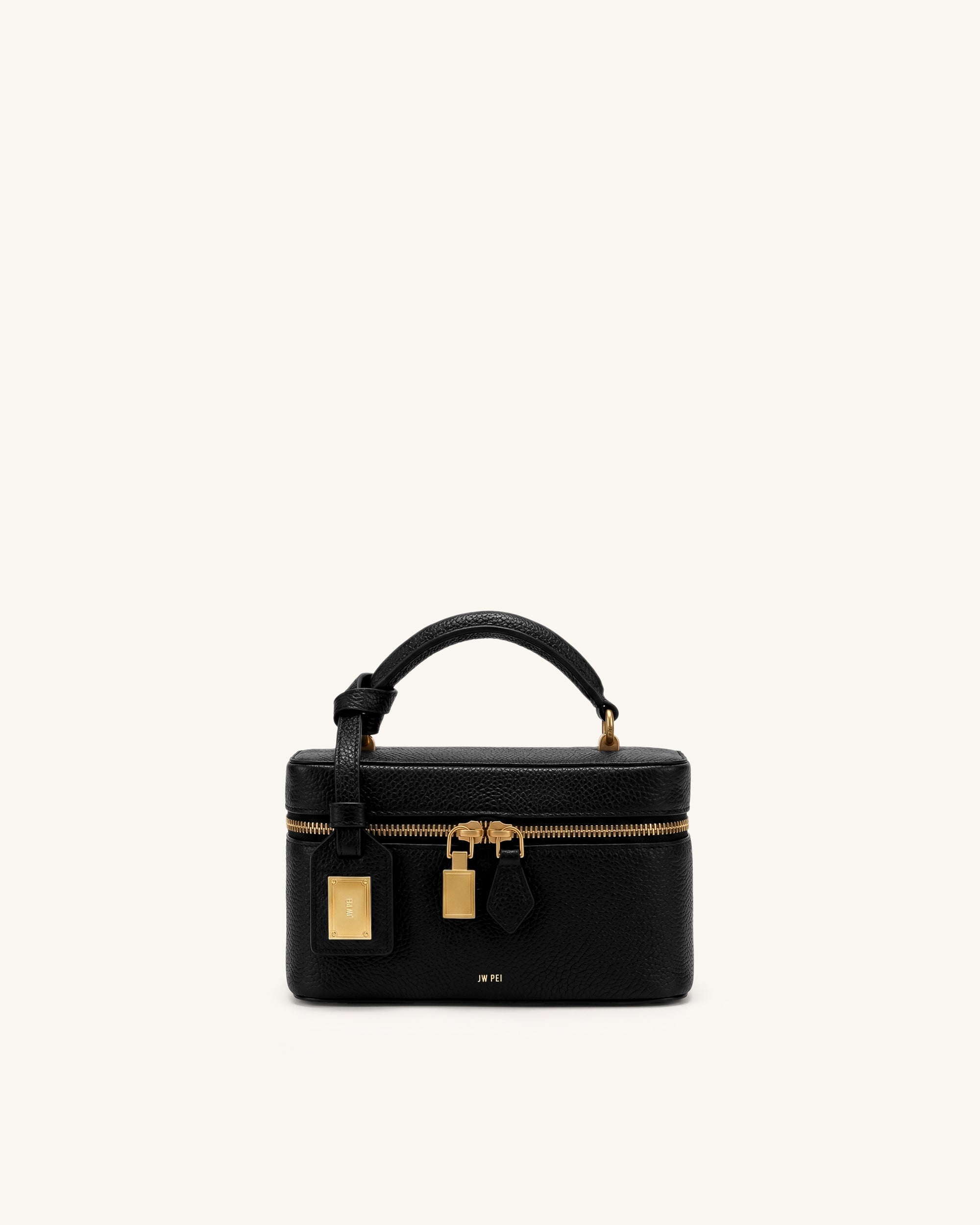 Cleo Sac à poignée supérieure forme boîte - Noir encre