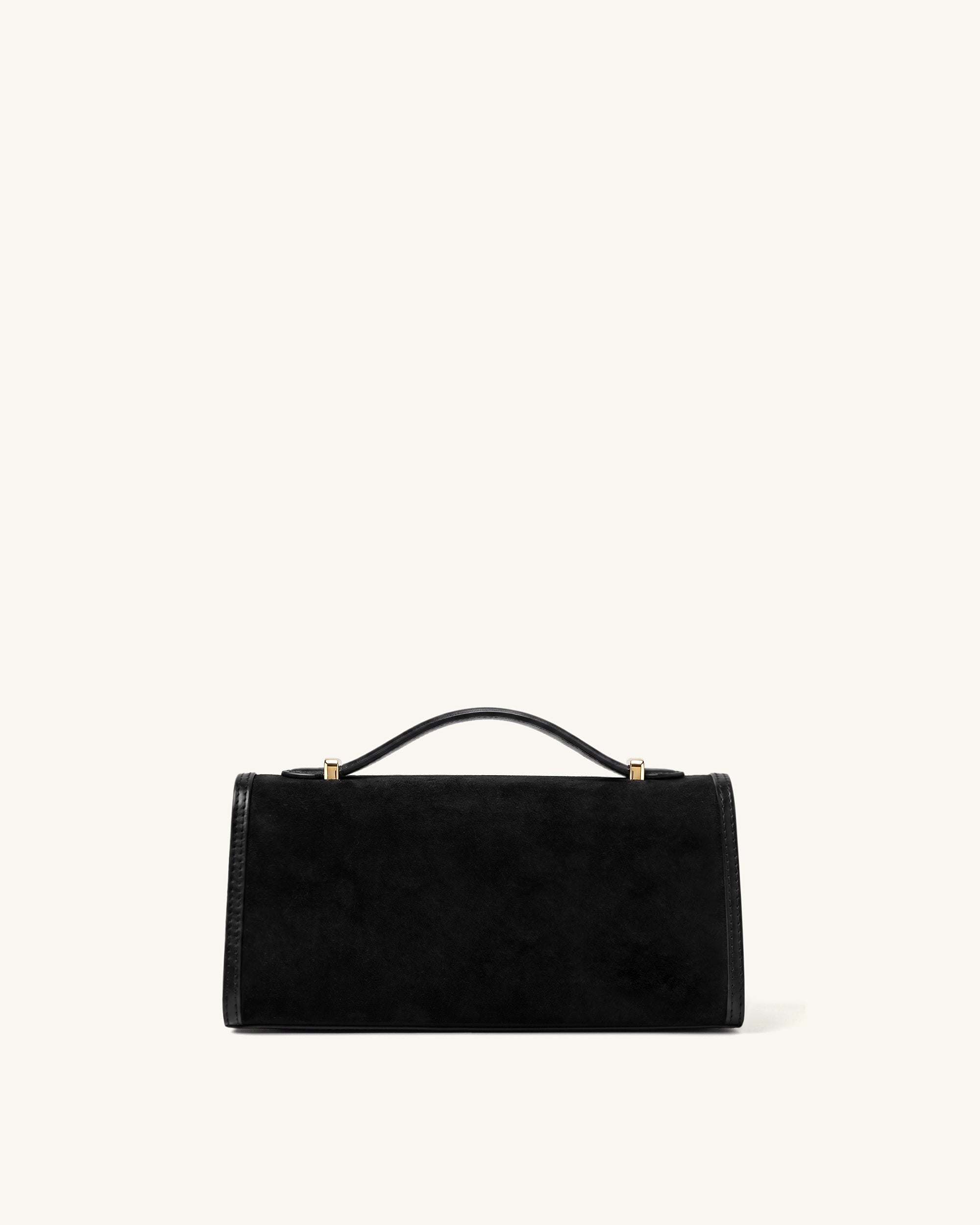 Delphine Sac à main en suédine - Noir