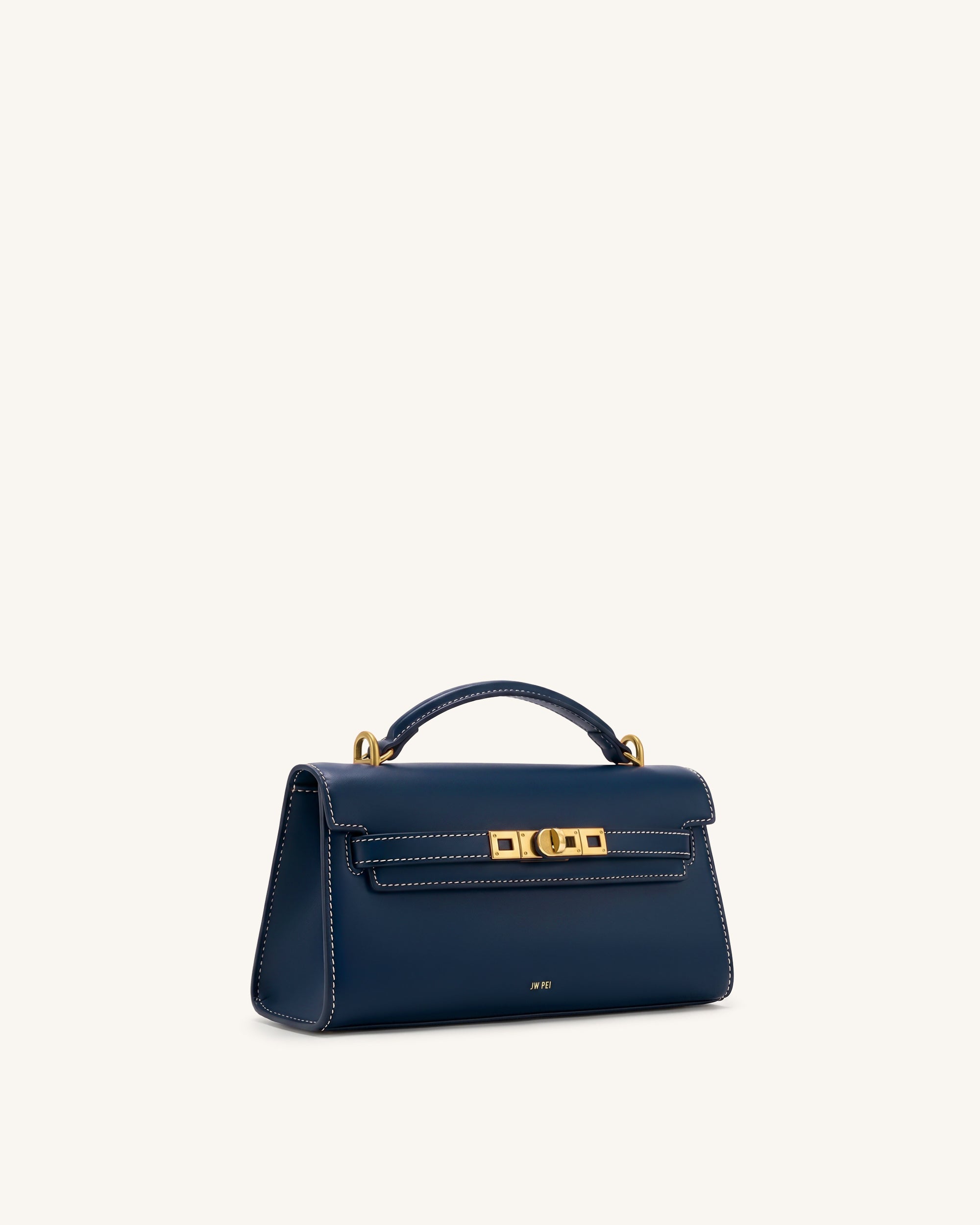 Sac à main supérieur Noor - Bleu marine