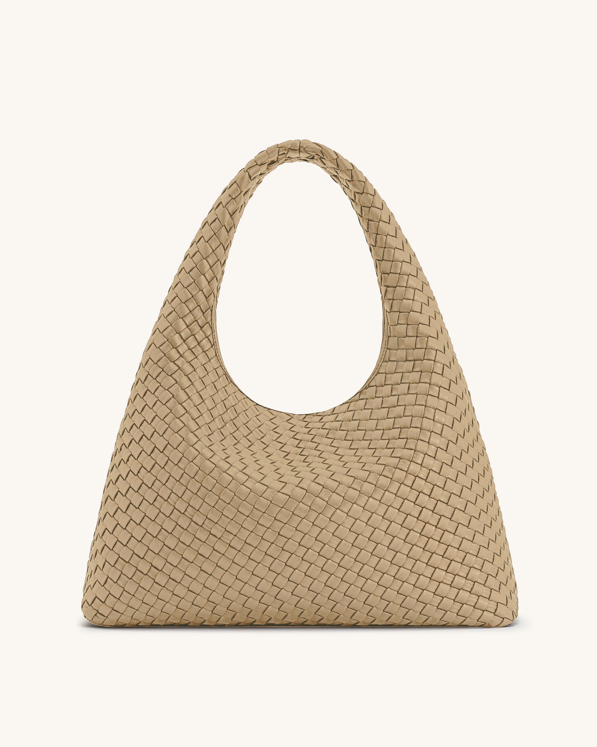 Laura Sac bandoulière tissé - Beige