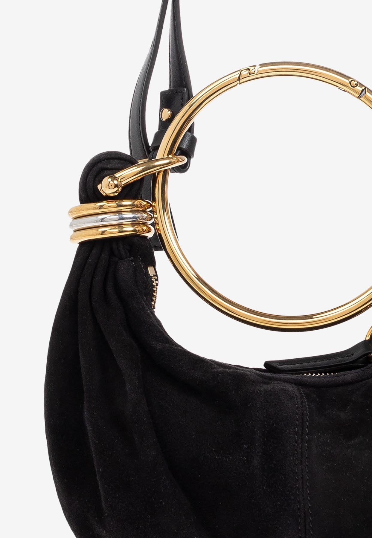 Mini Bracelet en Daim Sac Hobo