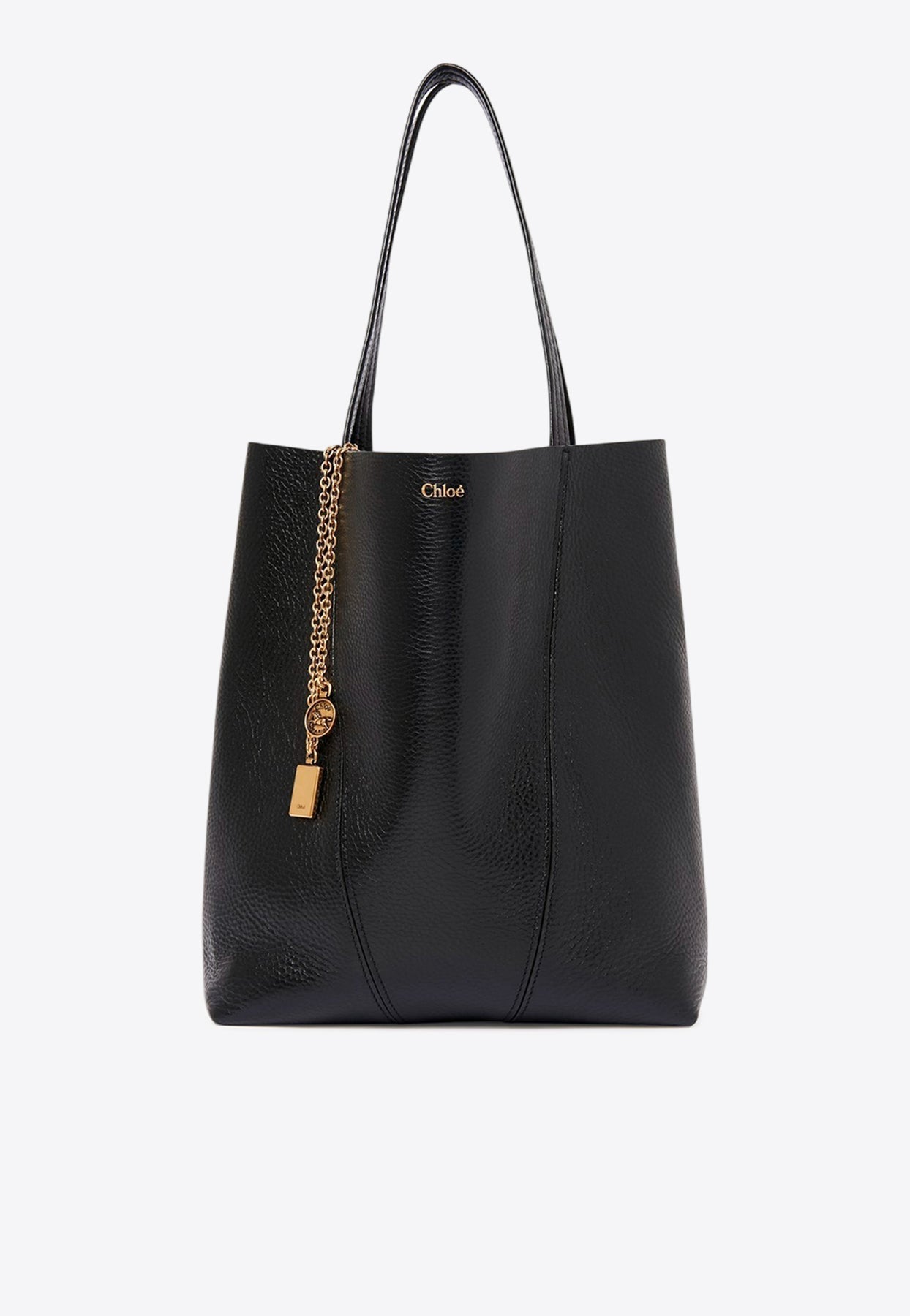 Spin Grained en Cuir Cabas Bag
