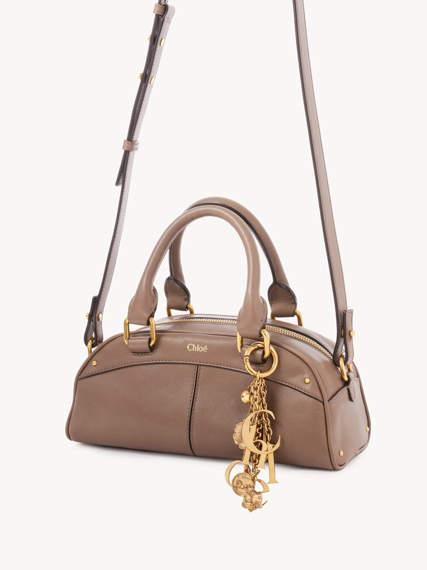 SAC CHLOÉ BOWLING EN CUIR LISSE