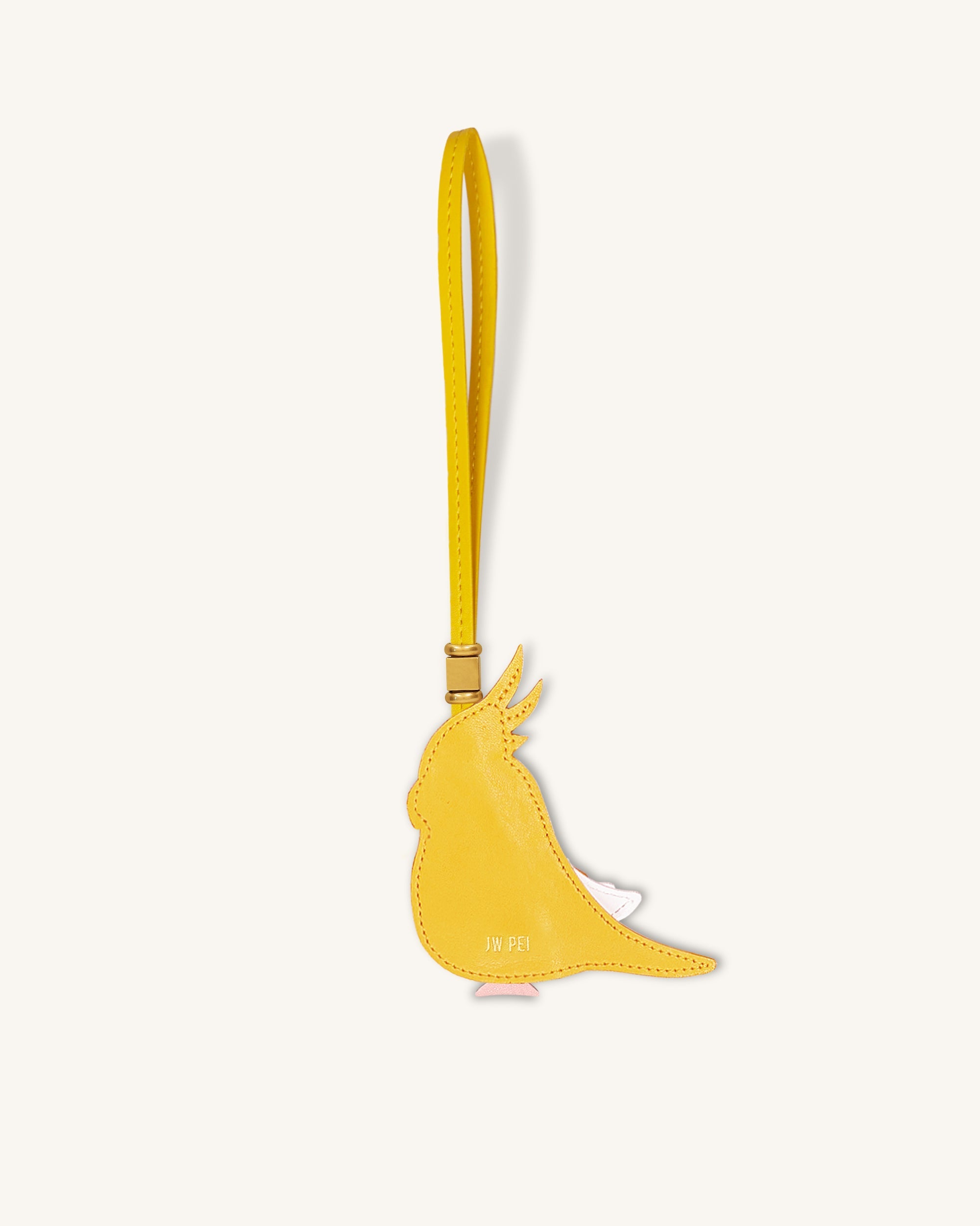 Breloque sac calopsitte - Jaune