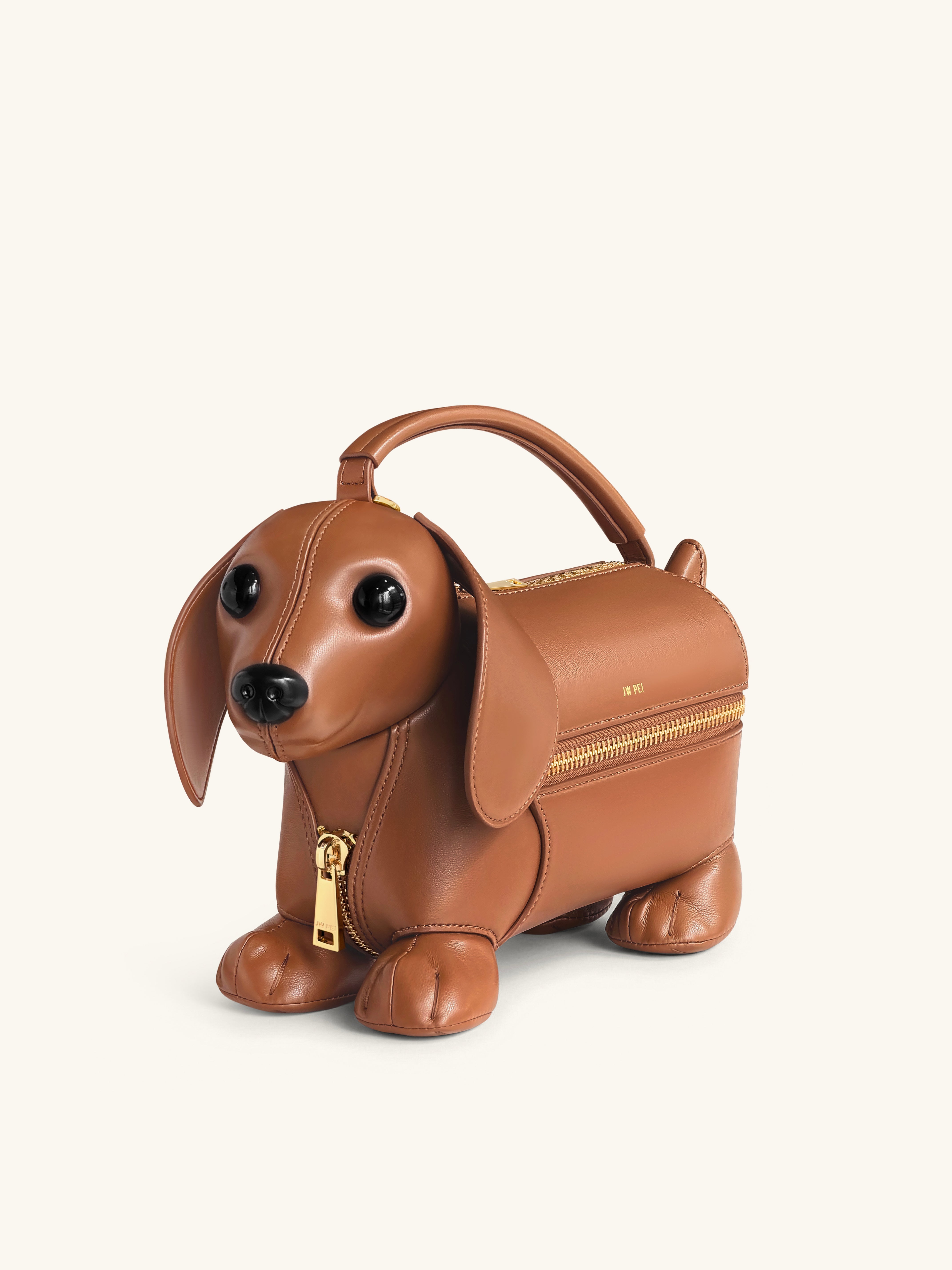 Emilia Sac en forme de chien - Marron
