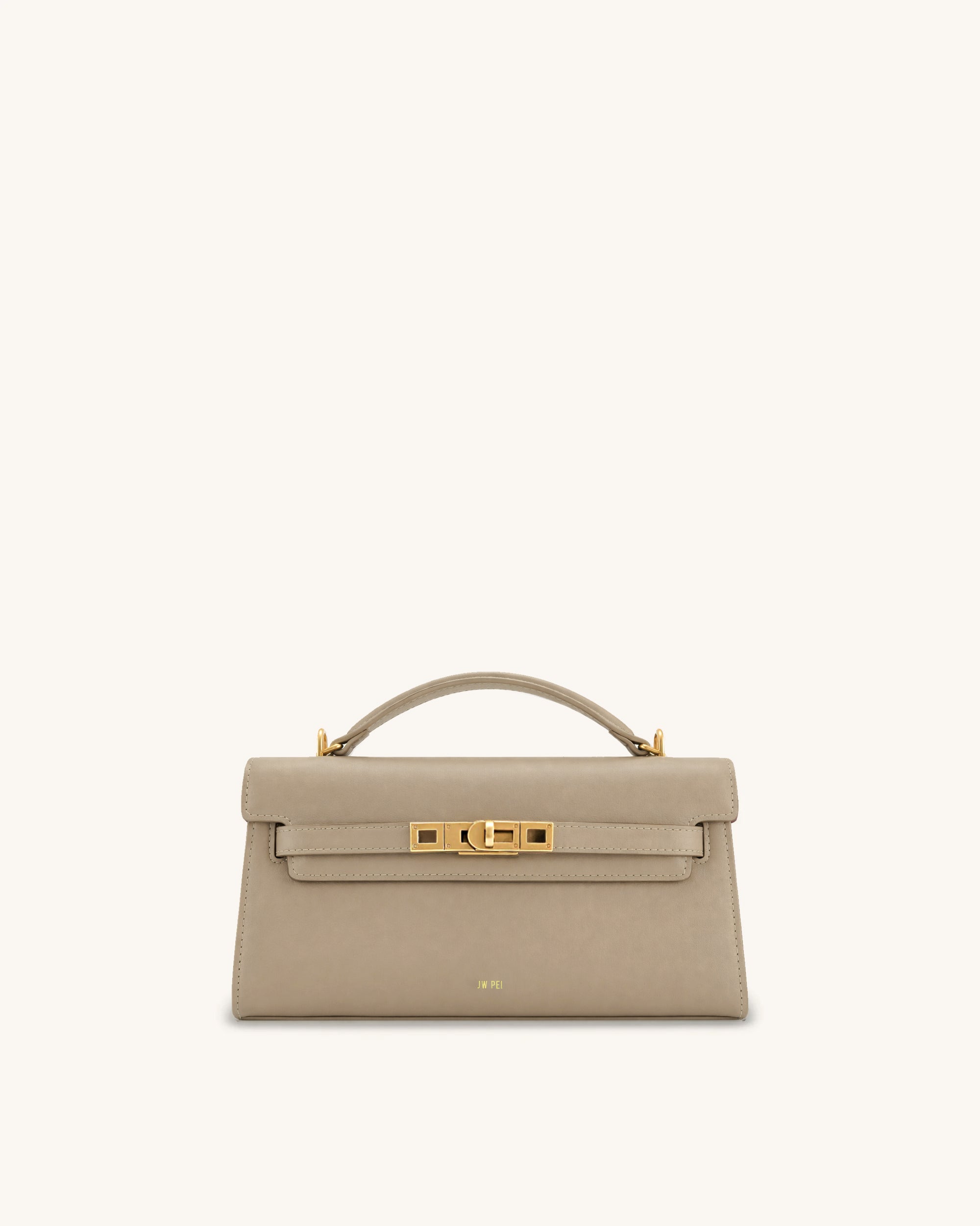 Sac à main supérieur Noor - Brun taupe