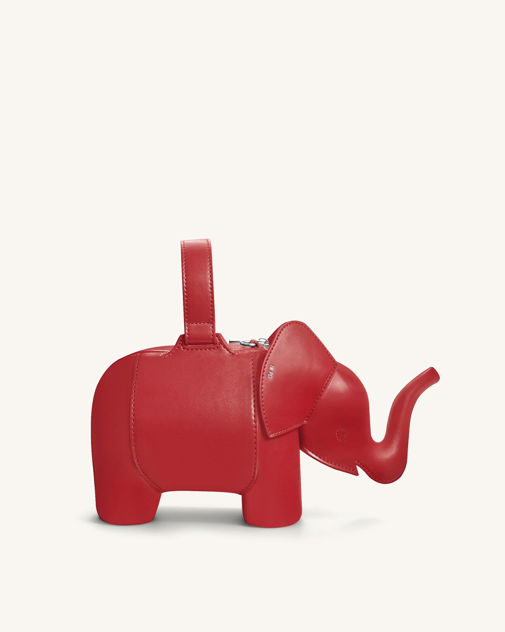 Claire Sac à main en forme d'éléphant - Rouge