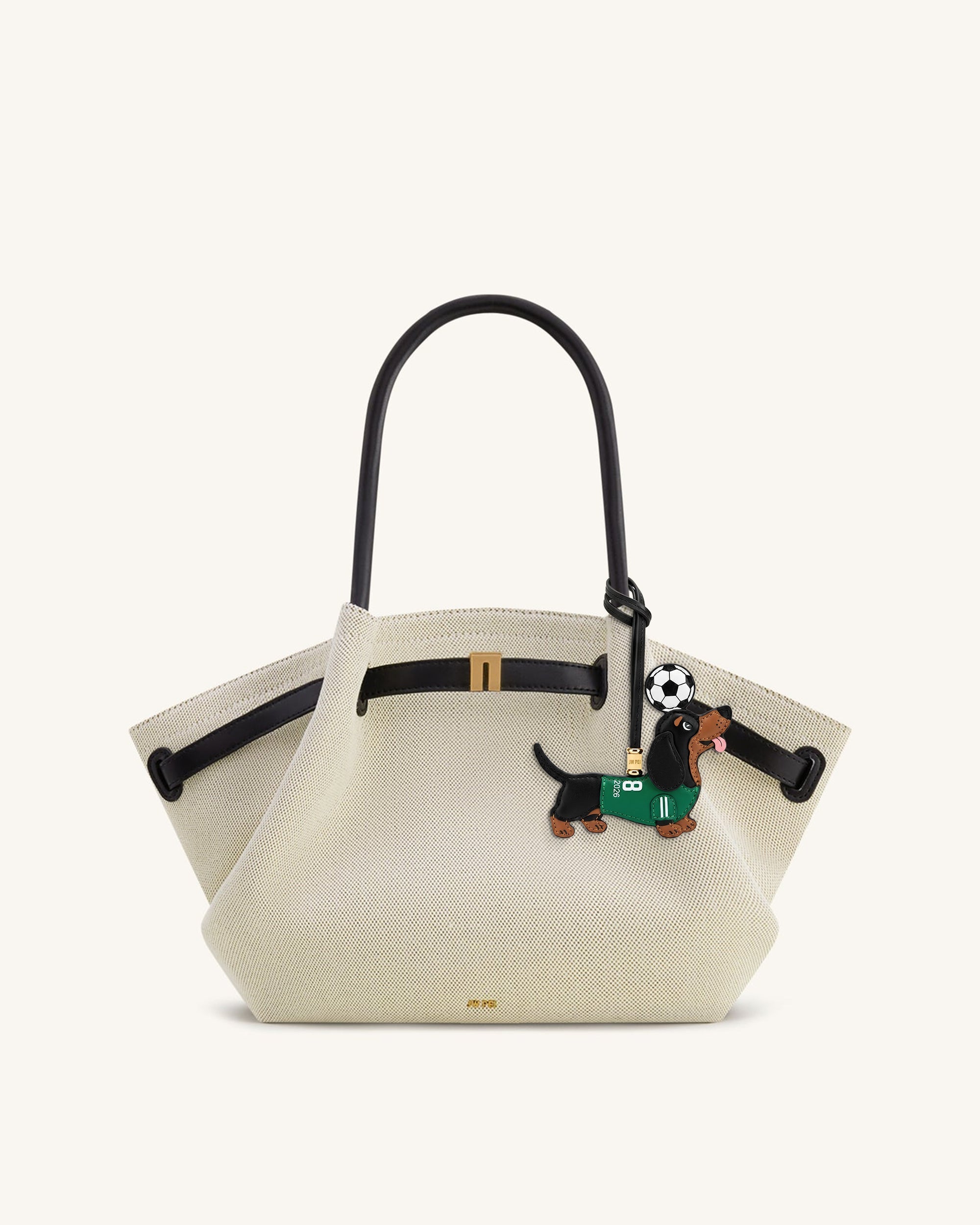 Breloque Sac Maillot de Foot Teckel Coupe du Monde - Vert