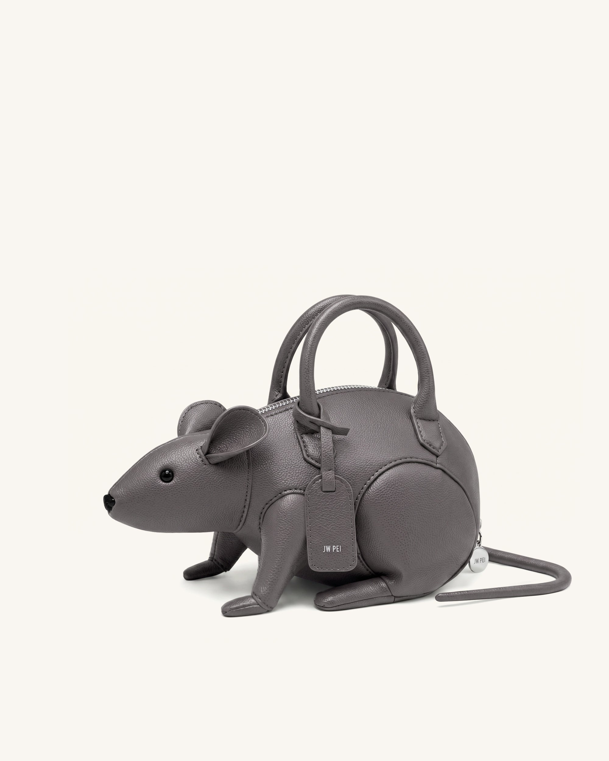 Mia Sac à main souris à anse - Gris