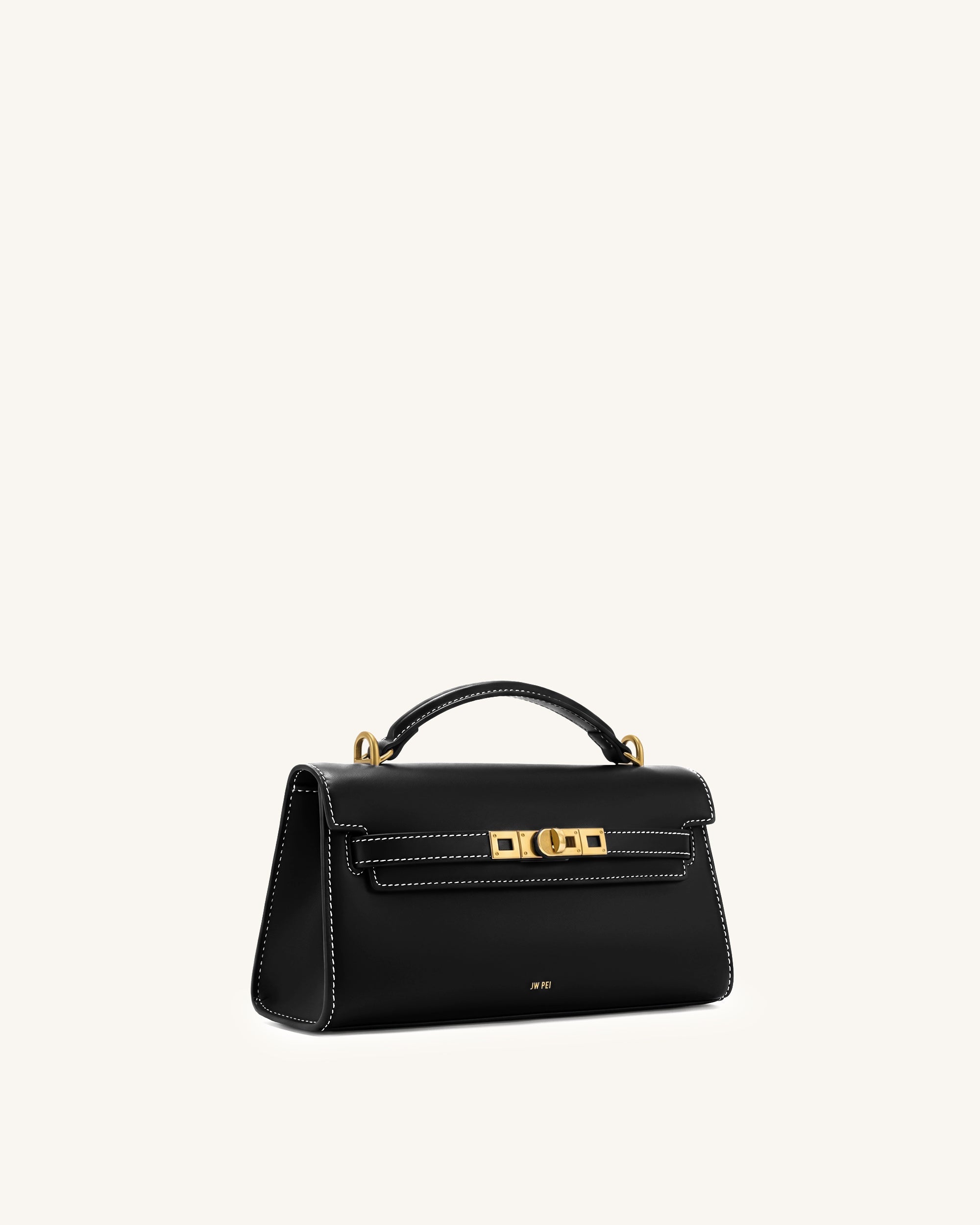 Sac à main supérieur Noor - Noir encre