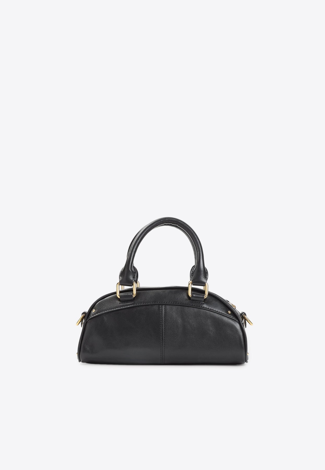 Bowling en Cuir Sac à Main avec Charms