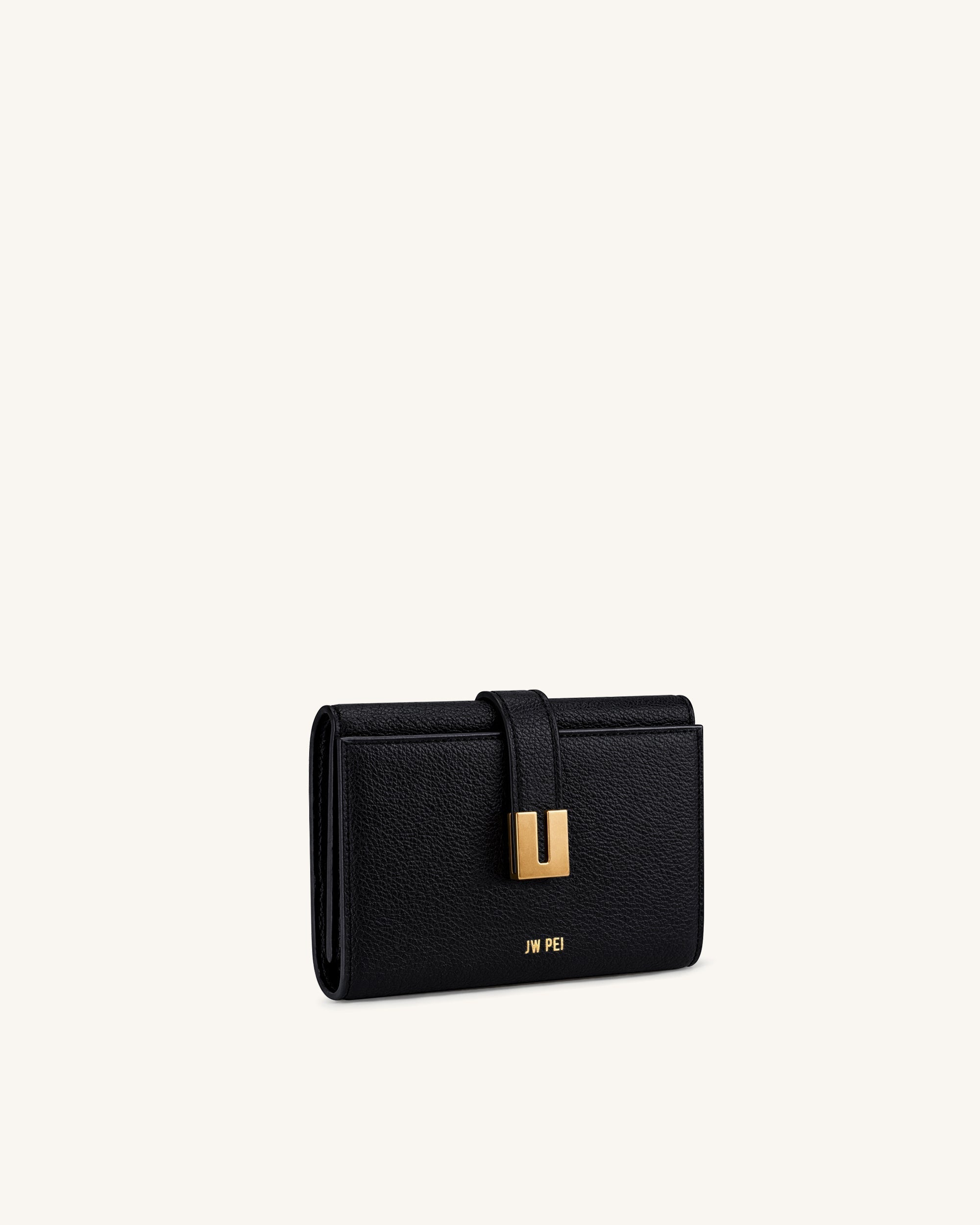 Hana Portefeuille avec détails métalliques - Noir
