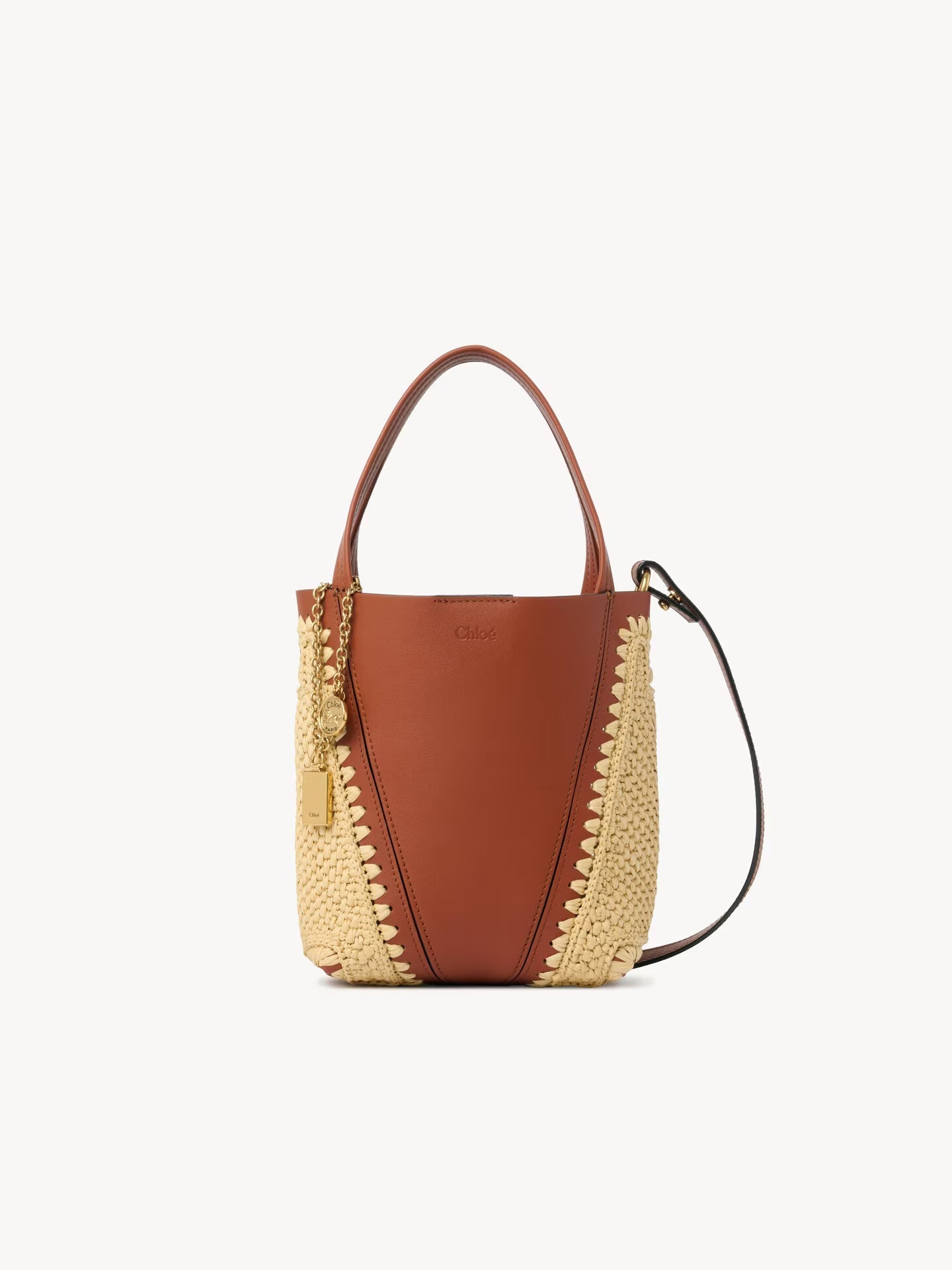 LARGE SAC CABAS CHLOÉ SPIN EN SHEARLING