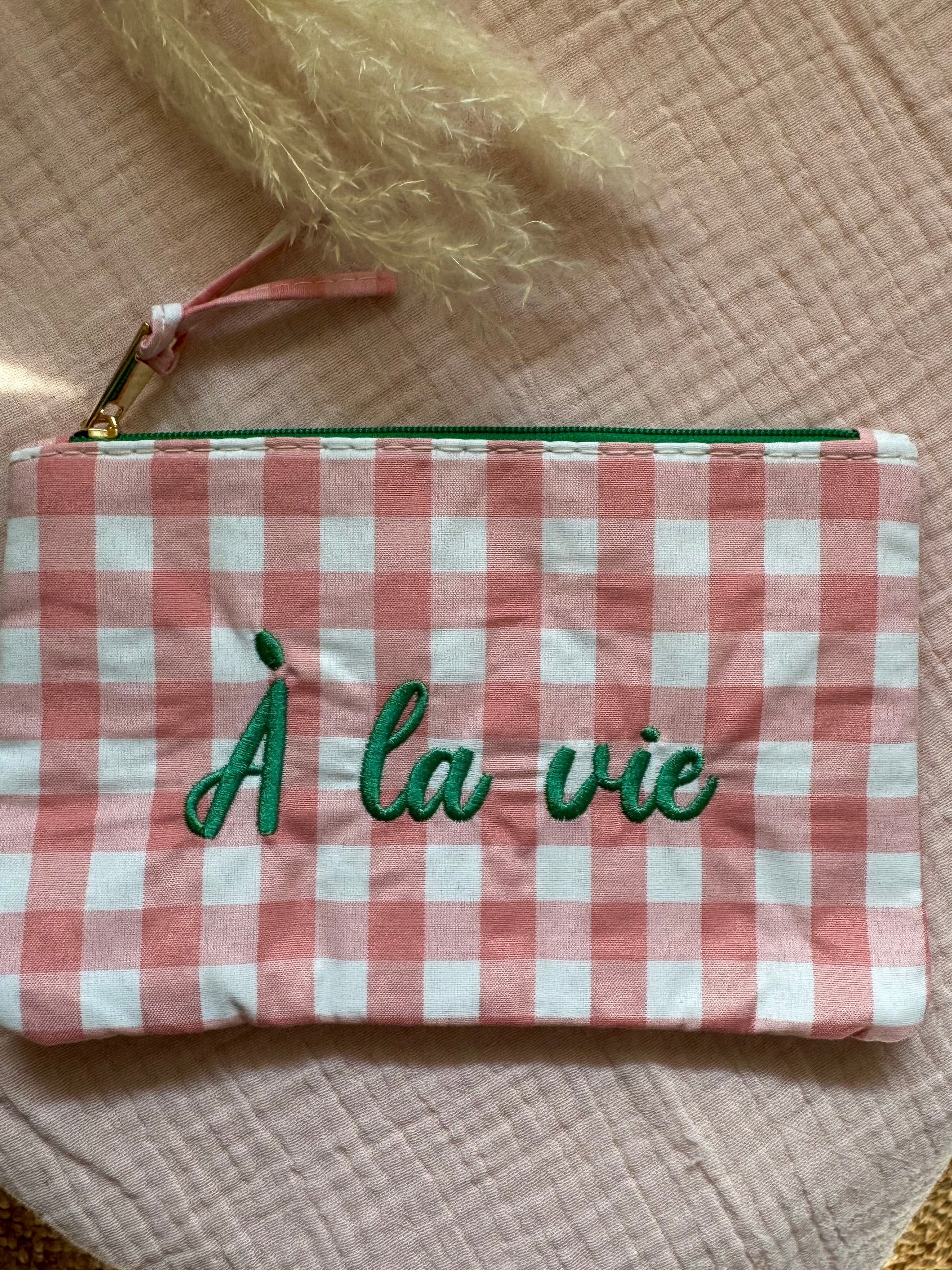 Pochette «  à la vie »