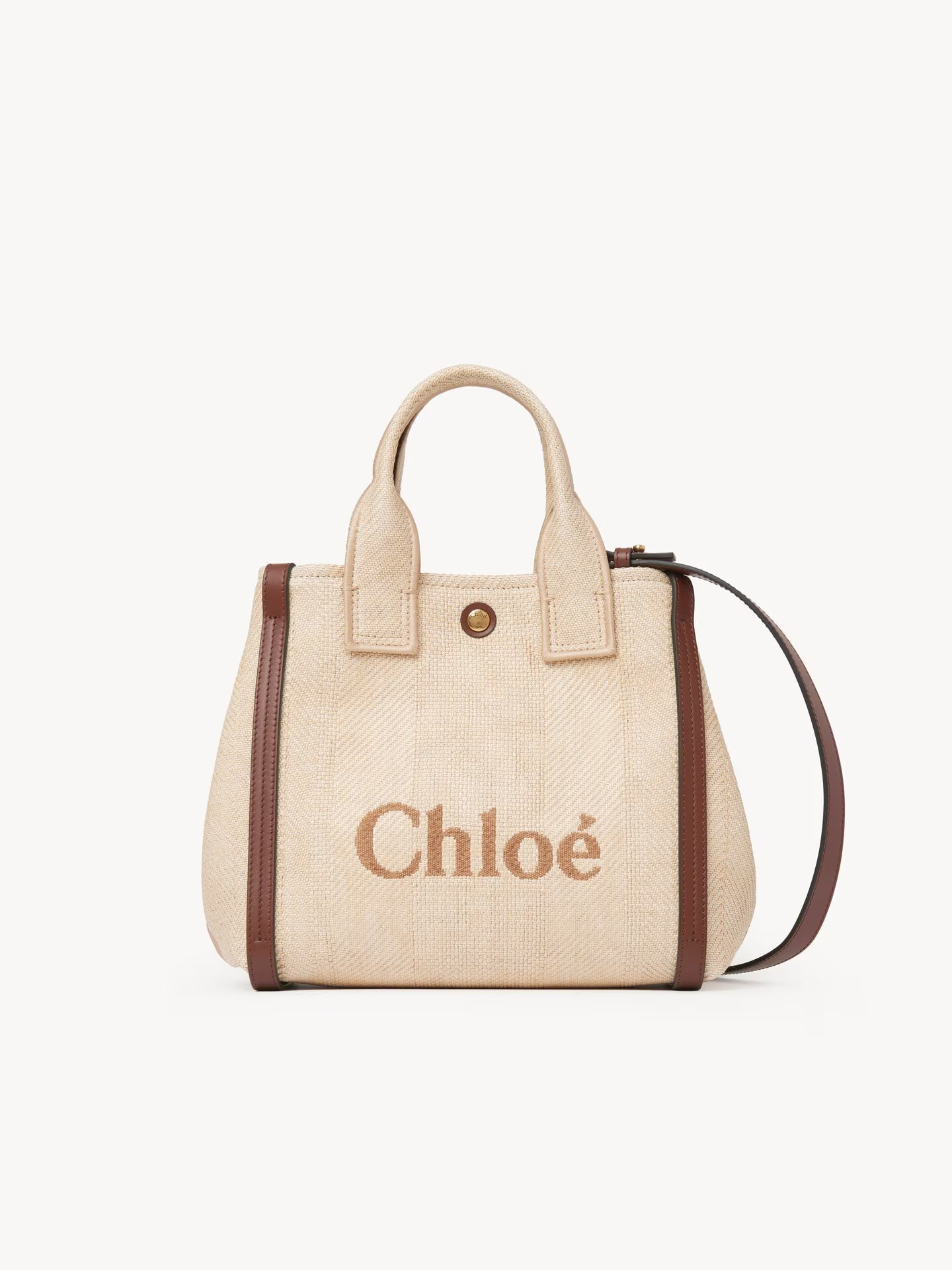 SAC CABAS CHLOÉ CARRY EN TOILE