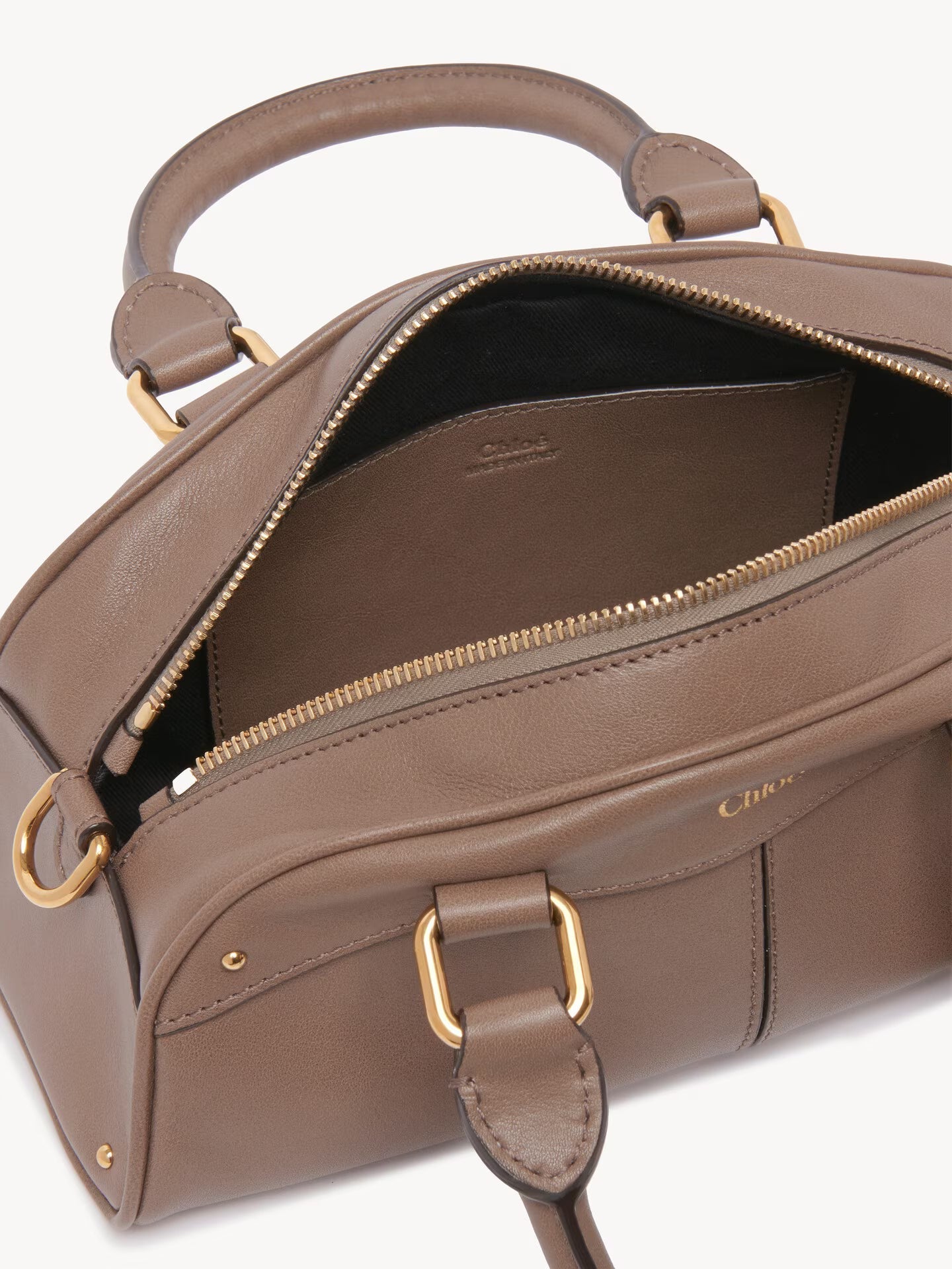 SAC CHLOÉ BOWLING EN CUIR LISSE